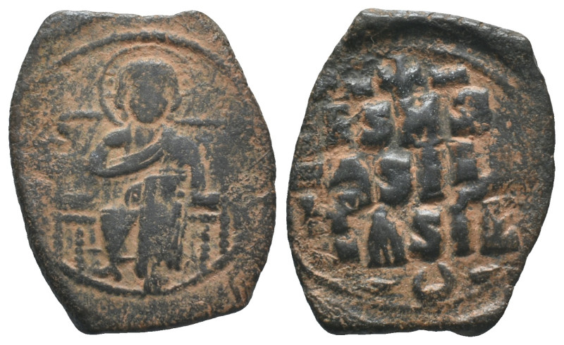Anonymous, time of Constantine IX (1042-1055). Æ 40 Nummi (32mm, 11.09g). Consta...