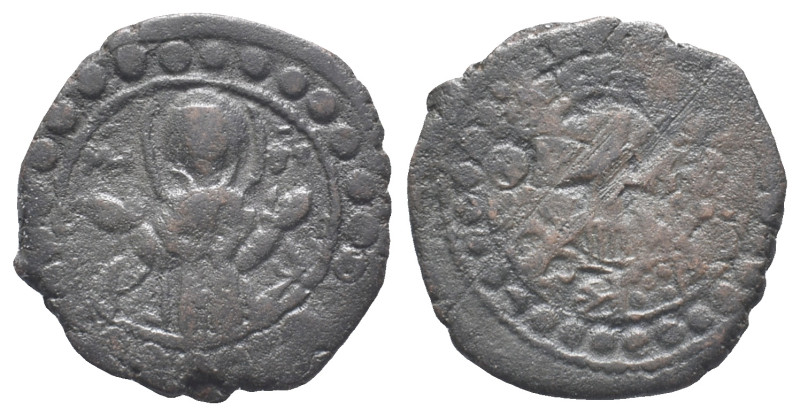 Anonymous, temp. Alexius I, c. 1085-1092. Æ 40 Nummi (27mm, 11.84g). Constantino...