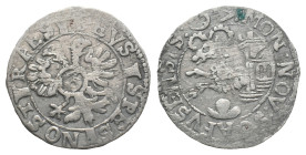 Switzerland, Schaffhausen. 3 Kreuzer 1597 (21mm, 2.16g). VF