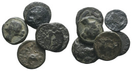 Lot of 6 Greek Æ coins, to be catalog. LOT SOLD AS IS, NO RETURN