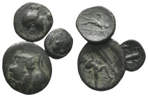 Lot of 3 Greek Æ coins, to be catalog. LOT SOLD AS IS, NO RETURN
