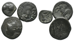 Lot of 3 Greek Æ coins, to be catalog. LOT SOLD AS IS, NO RETURN