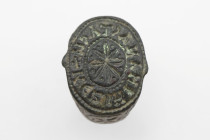 Byzantine  Bronze Ring, Circa  13en-15en Century AD