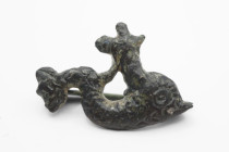 Roman  Dolphin Brooch, Circa
1st-3rd  Century AD