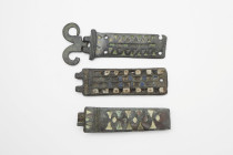 Roman Bronze Belt Fragments Group (3), Circa 2nd - 3rd Century AD