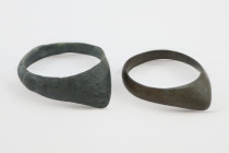 Medieval Archer Thumb Ring Group (2). Circa
10th,13th Century AD