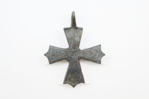 Medieval- Western Europe  Cross Pendant, Circa
10th-12th Century AD