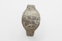 Migration Period Silver Ring, Circa 5th - 7th Century AD