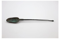 Roman Bronze Ligula  Spoon, Circa 2nd - 4th Century AD