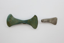 Two Viking Era Axe Pendants, Circa
8th - 10th Century AD