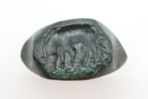 Late Roman  Ring with Grassing Horse, 4th-5th Century AD