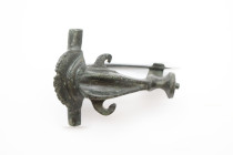 Roman Bronze Dolphin Type Fibula, Circa 1st-3rd Century AD