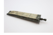 Roman Bronze Handle with Millefiori Type  Enamel, Circa 1st - 3rd Century AD