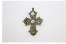 Medieval-Holy Land Cross Pendant, Circa
15en-17en Century AD