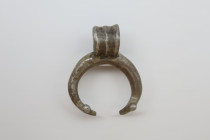 Roman Silver Lunar  Pendant, Circa
1st, 2nd Century AD