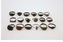 Group of Bronze Roman to Post-Medieval Rings (18)