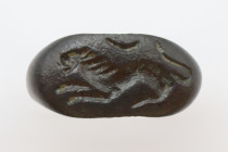 Ancient Greek  Ring with Lion, Circa 1st-nd Century AD