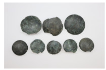 Celtic Bronze Military  Buttons, Circa 1st Century BC