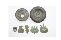 Group or Roman Equestrian Military Decorations, Circa  1st Century AD