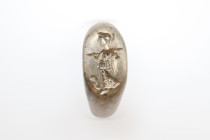 Ancient Greek Silver Ring with Athens, Circa 1st Century BC