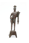 Roman Bronze Easter Provincial Figurine of Hermes, Circa  End of 2nd, 3rd Century AD
