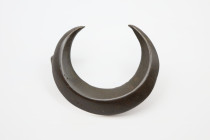 Roman Bronze Military  Lunar Decoration, Circa 1st  Century AD