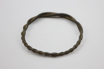 Viking Twisted Bronze Bracelet, Circa 9th-11th Century AD