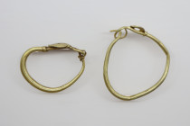 Roman Gold Ear Rings,
Circa 1st, 2nd Century AD