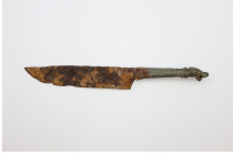 Roman Bronze Knife with Handle, Circa
1st - 3rd Century AD
