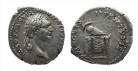 Domitian. As Caesar, AD 69-81. AR Denarius