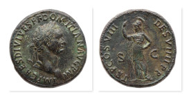 Domitian, AD 79-81. AE Sestertius