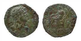 Hadrian, AD 118 AE. Sestertius
