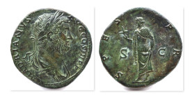 Hadrian, AD 137-138 , AE Sestertius