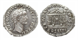 Antonius Pius, AD 138-16. AR Denarius