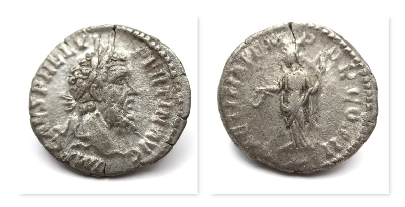 Pertinax, 193. Denarius, Silver, 18 mm, 2.71 g, Rome. IMP CAES P HELV PERTIN AVG...