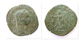 Alexander Severus . AE Sestertius