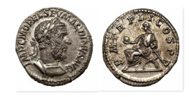 Macrinus AD 217-218 , AR Denarius