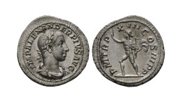 Severus Alexander ,AD 222-235.AR Denarius.