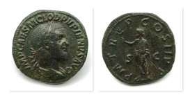 Pupienus, AD 238. AE Sestertius
