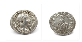 Gordian III AD 238 – 244 . AR Denarius.