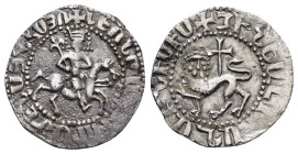 Cilician Armenia . King Levon II, 1270-1289 AD. Silver Tram