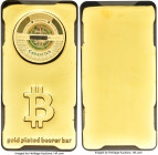 Casascius gold-plated brass "Storage Bar" Bearer Bar Loaded (Unredeemed) 0.1 Bitcoin (BTC) ND (2011) Genuine PCGS, Ahonen-pg 119. Total Issued: Unknow...
