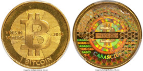 Casascius brass Unloaded (Redeemed) 1 Bitcoin (BTC) 2013 MS66 PCGS, Ahonen-pg 94. Total Issued: 8,352. Series 2. Type PF. 28.5mm. Firstbits 13CR1gtD. ...