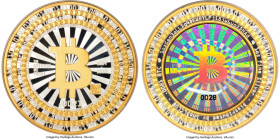 1HoDLCLUB partially gilt-silver Proof Loaded (Unredeemed) "Genesis" 0.021 Bitcoin (BTC) 2022 PR69 Deep Cameo PCGS, Ahonen-Unl. Mintage: 177. Serial #2...