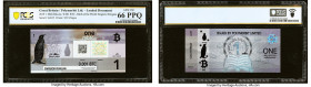Polymerbit Ltd. "Emperor Penguin" Loaded (Unredeemed) Loaded Document 0.001 Bitcoin (BTC) 2019 Gem UNC 66 PPQ PCGS, Serial #A0035. Issue: 100. 132 x 6...