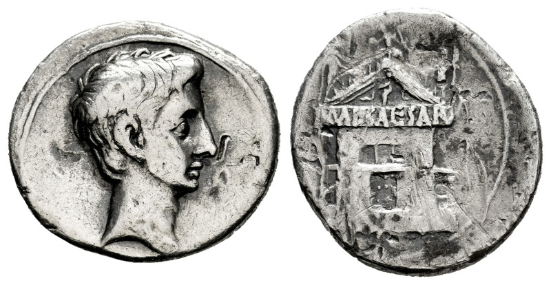 Augustus. Denarius. 29-27 BC. Uncertain mint. (Ffc-96). (Ric-266). (Cal-684). An...