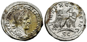 Trajan Decius. Seleucis and Pieria. Tetradrachm. 249-251 AD. Antioch. (RPC-I 1645). (Prieur-527). (McAlee-1113c). Anv.: AYT K Γ MЄ KY ΔЄKIOC TPAIANOC ...