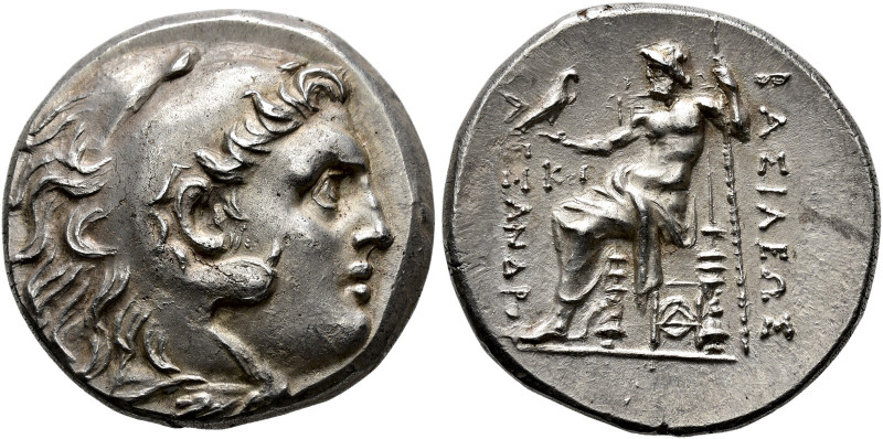 KINGDOM OF MACEDONIA. 
ALEXANDROS III THE GREAT, king 336-323 BC. Tetradrachm, ...