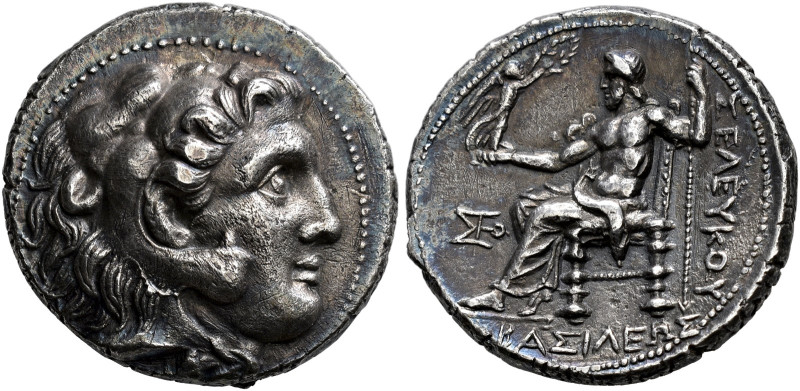 SELEUCID KINGDOM OF SYRIA. 
SELEUCUS I NICATOR, king 321-280 BC. Tetradrachm of...