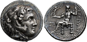 SELEUCID KINGDOM OF SYRIA. 
SELEUCUS I NICATOR, king 321-280 BC. Tetradrachm of the Alexander type, Antiochia on the Orontes, after 300. AR 16.70 g. ...